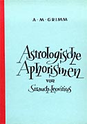 A. M. Grimm - Astrologische Aphorismen
